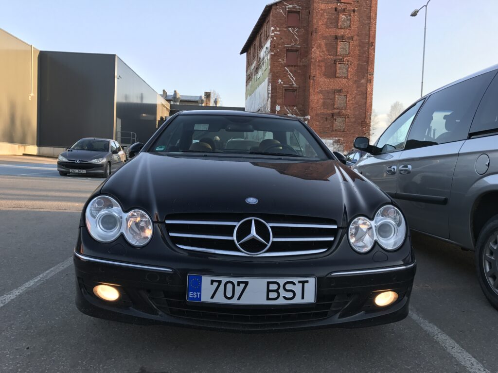 Mercedes-Benz CLK 320 CDI delivered to Estonia