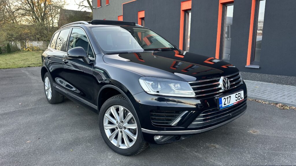 VW Touareg 4.2 TDI delivered to Estonia